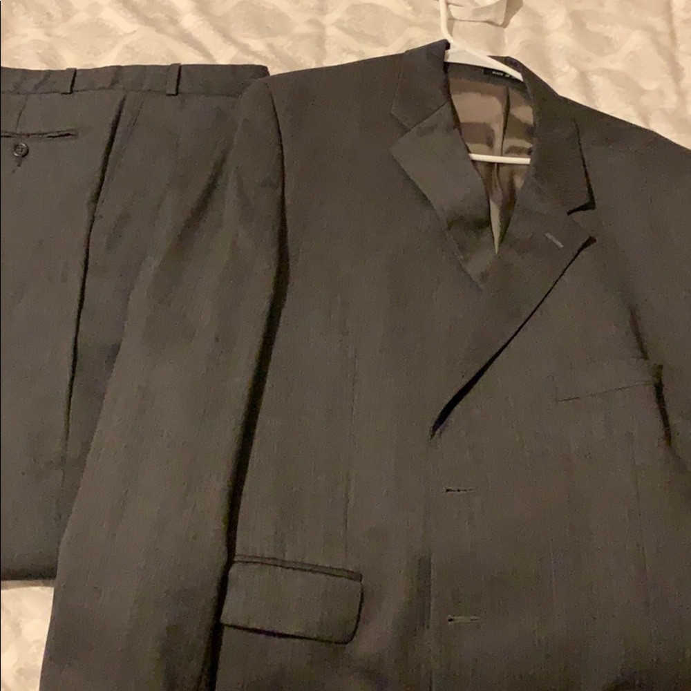 Grey suit